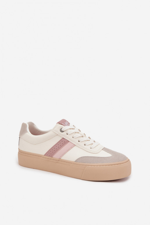 Scarpe modello sneakers Femminile LEE AILANI INOMEN LOIN 50253004.02A Zgaszona Biel Scarpe modello sneakers Femminile LEE AILANI INOMEN LOIN 50253004.02A Zgaszona Biel