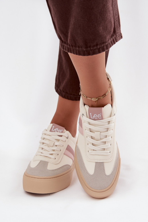Scarpe modello sneakers Femminile LEE AILANI INOMEN LOIN 50253004.02A Zgaszona Biel Scarpe modello sneakers Femminile LEE AILANI INOMEN LOIN 50253004.02A Zgaszona Biel
