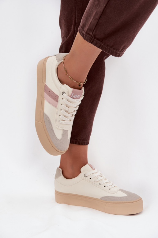 Scarpe modello sneakers Femminile LEE AILANI INOMEN LOIN 50253004.02A Zgaszona Biel Scarpe modello sneakers Femminile LEE AILANI INOMEN LOIN 50253004.02A Zgaszona Biel