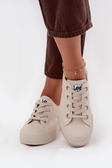 Scarpe per il tempo libero con una piattaforma LEE ISLA C INOMEN LOIN 50253001.35E beige 2