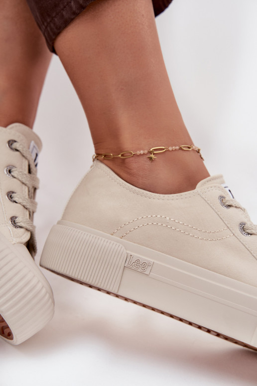 Scarpe per il tempo libero con una piattaforma LEE ISLA C INOMEN LOIN 50253001.35E beige