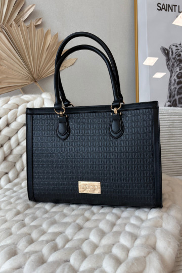 PalmareTłoczonym Un esempio NOBO BAG6150-020 nero
