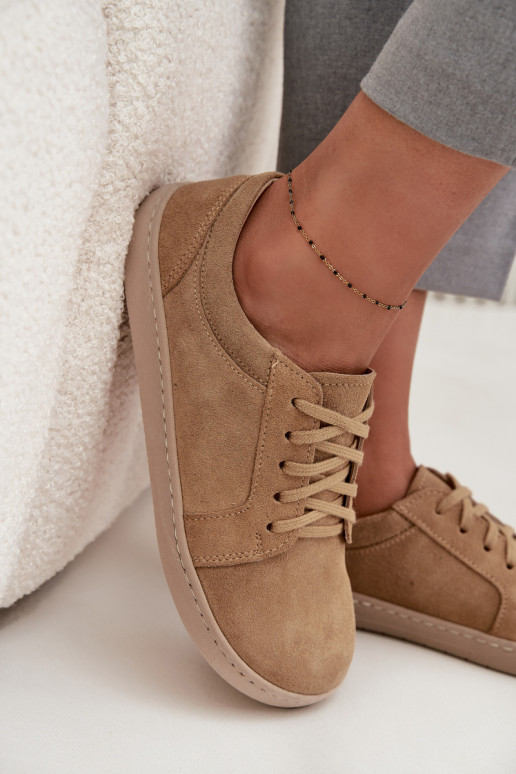 scarpe casual Typu BarefootAbilitatoturalnego dalla pelle scamosciatau Zazoo 314 beige