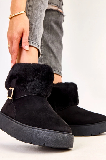 Stivali da neve neri con...