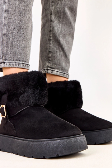 Stivali da neve neri con... 2