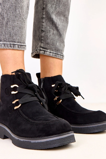 Stivaletti caldi neri con...