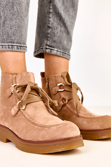 Stivaletti caldi sabbia con...