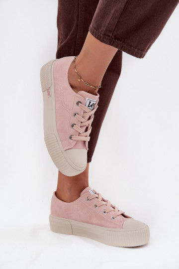 Scarpe da ginnastica con piattaforma LEE ISLA C INOMEN LOIN 50253001.78E color rosa