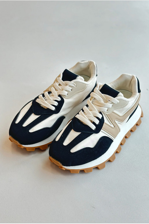 Scarpe modello sneakers scarpe da ginnastica Femminile colore nero Kalelia