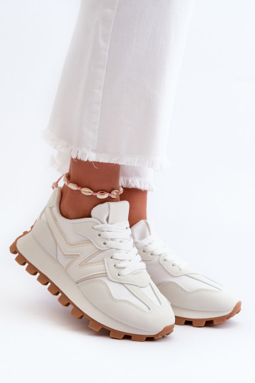 Scarpe modello sneakers scarpe da ginnastica Femminile Colore bianco Kalelia