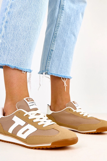 Scarpe sportive verdi con elementi bianchi Ainslie