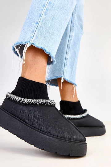 Stivali da neve neri con...