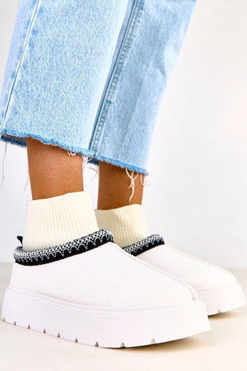 Stivali da neve bianchi con... 2