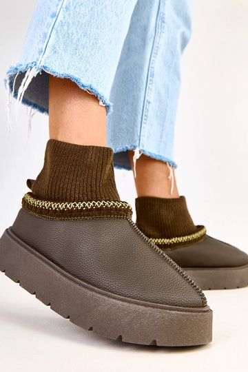 Stivali da neve verdi con... 2