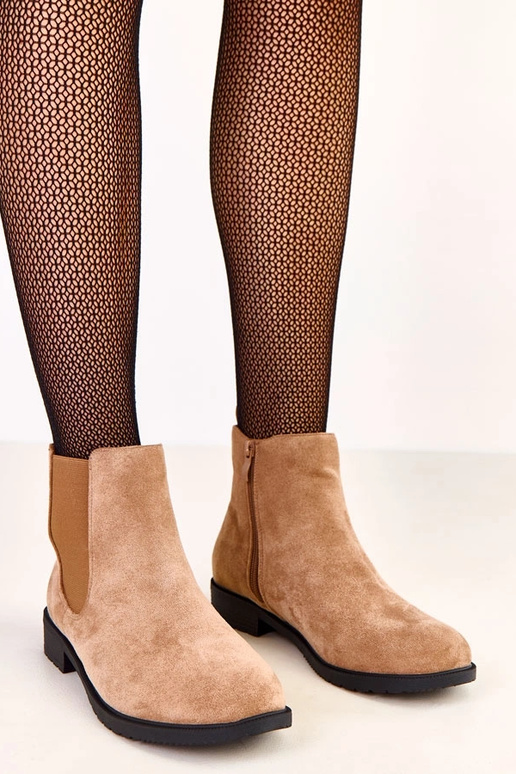 Stivaletti marroni con elastico Salomi Stivaletti marroni con elastico Salomi