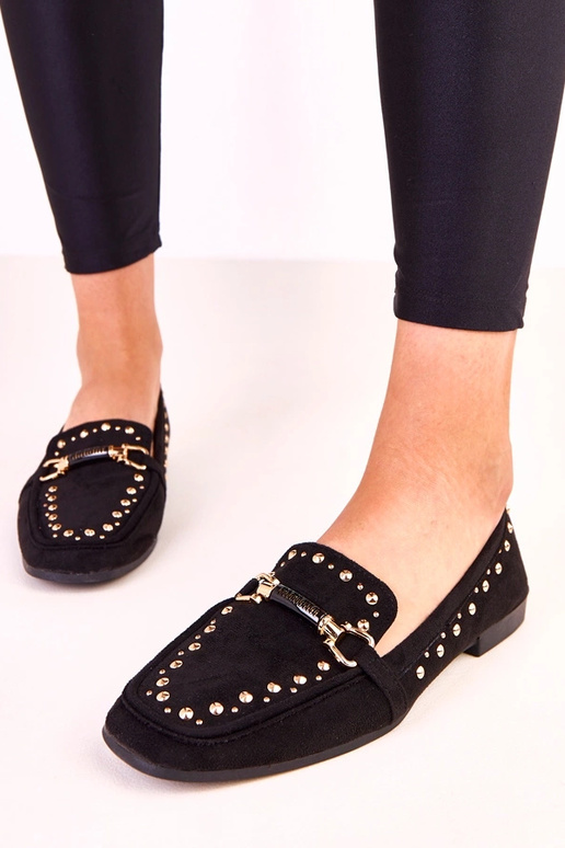 Ballerine nere in camoscio sintetico... Ballerine nere in camoscio sintetico...