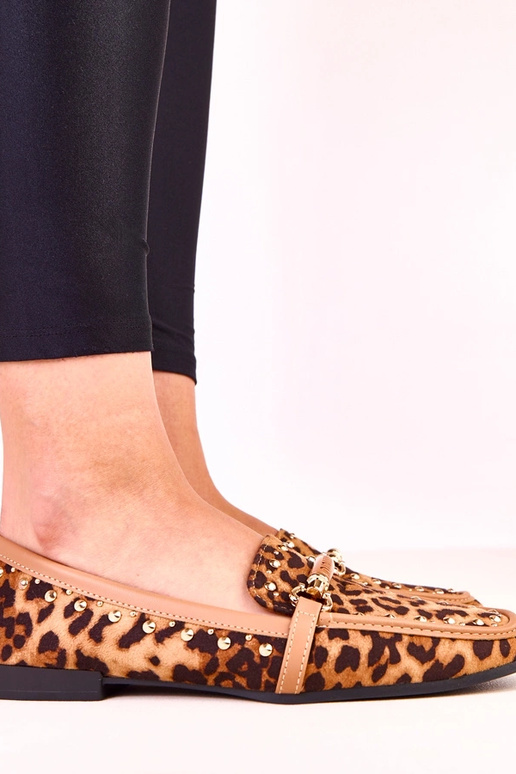 Ballerine a stampa leopardata in... Ballerine a stampa leopardata in...