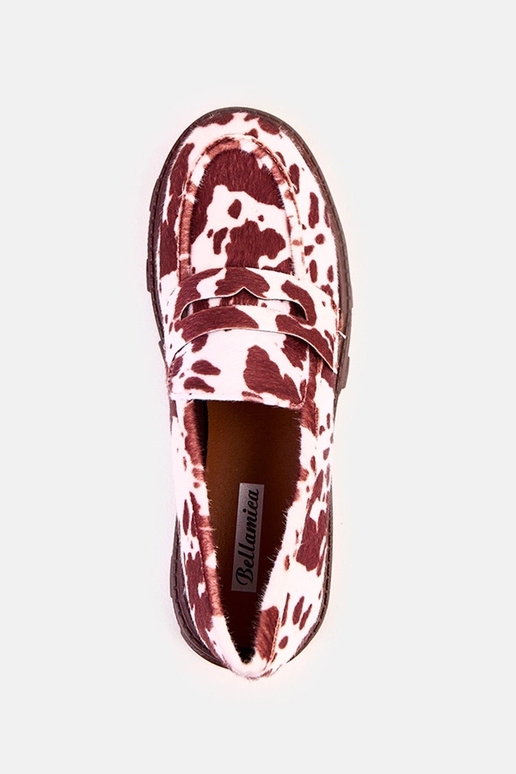 Mocassini marroni per donne con... Mocassini marroni per donne con...