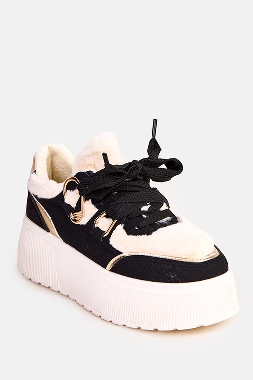 Sneakers riscaldati neri con...