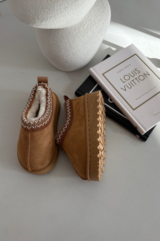 Stivali da neve InfantileHaftem colore marrone Prina Stivali da neve InfantileHaftem colore marrone Prina