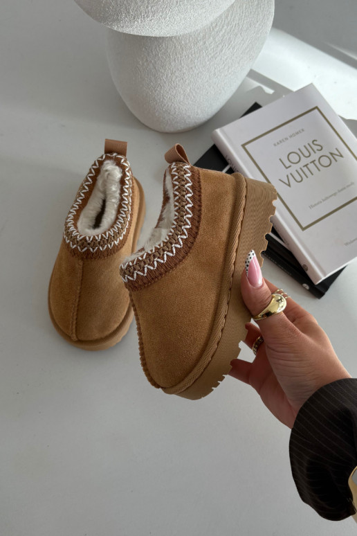 Stivali da neve InfantileHaftem colore marrone Prina Stivali da neve InfantileHaftem colore marrone Prina