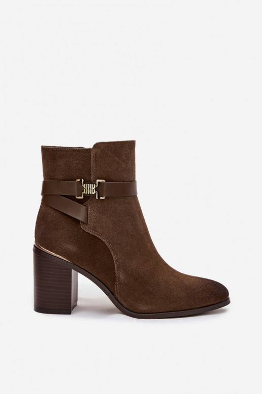 Stivali da donnaAbilitatoturalnego dalla pelle scamosciatau con i tacchi riscaldamento Sergio Leone BT25384-S colore kaki Stivali da donnaAbilitatoturalnego dalla pelle scamosciatau con i tacchi riscaldamento Sergio Leone BT25384-S colore kaki