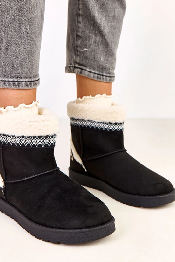 Stivali da neve neri bassi...