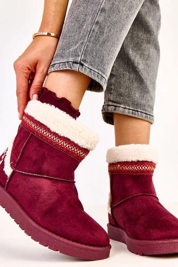 Stivali da neve bordeaux... 2