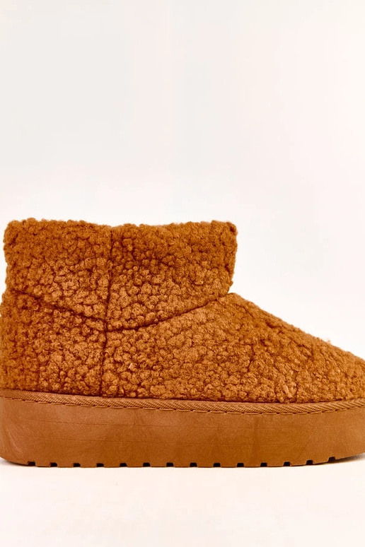 Stivali da neve marroni con gambale... Stivali da neve marroni con gambale...