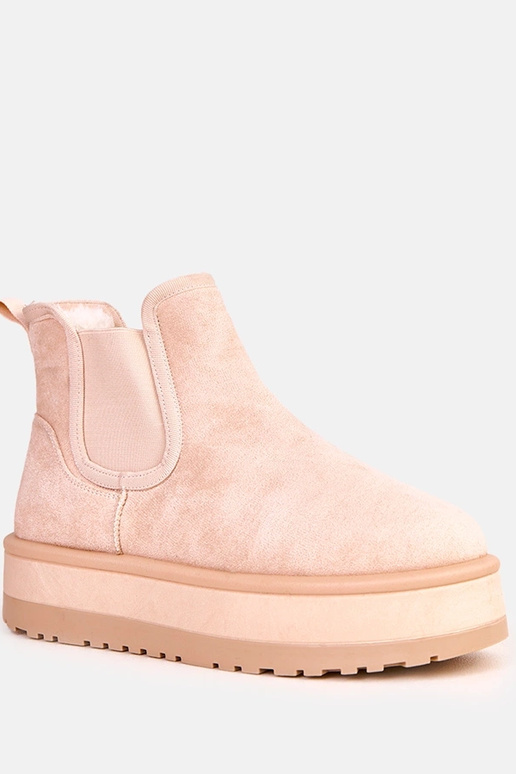 Stivali beige sabbios con inserto... Stivali beige sabbios con inserto...