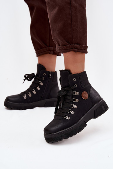 riscaldamento scarpe Femminile con una piattaforma colore nero Zaraine 2