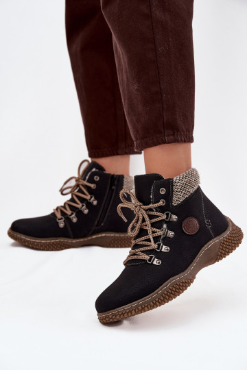 riscaldamento Stivali scarpe Femminile colore nero Zenaya 2