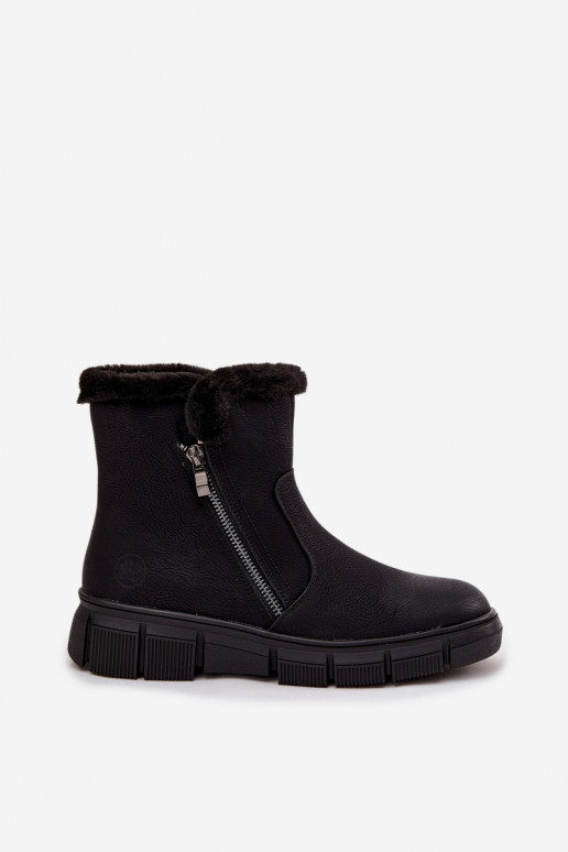 Stivali da neve Femminile con una piattaforma con una pelliccia colore nero Briselle Stivali da neve Femminile con una piattaforma con una pelliccia colore nero Briselle