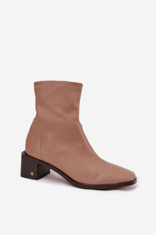 Femminile Stivali con i tacchi Vinceza 23-10791 beige Femminile Stivali con i tacchi Vinceza 23-10791 beige
