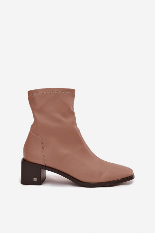 Femminile Stivali con i tacchi Vinceza 23-10791 beige Femminile Stivali con i tacchi Vinceza 23-10791 beige
