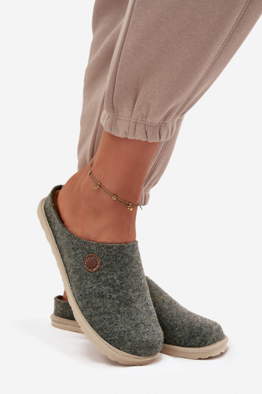 scarpe fatti in casa Pantofole Femminile Inblu CS000047 colore verde scarpe fatti in casa Pantofole Femminile Inblu CS000047 colore verde