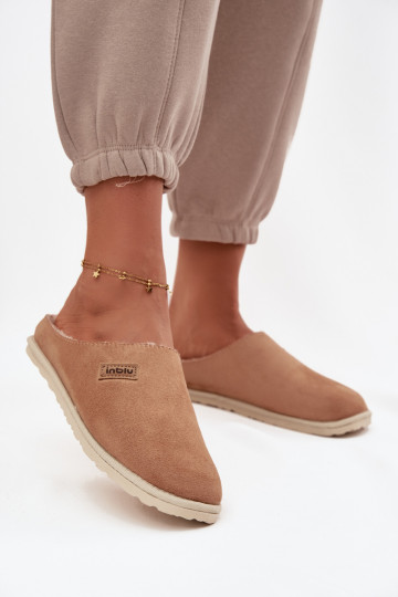 Pantofole da casa da donna Inblu CS000045 marroni 2