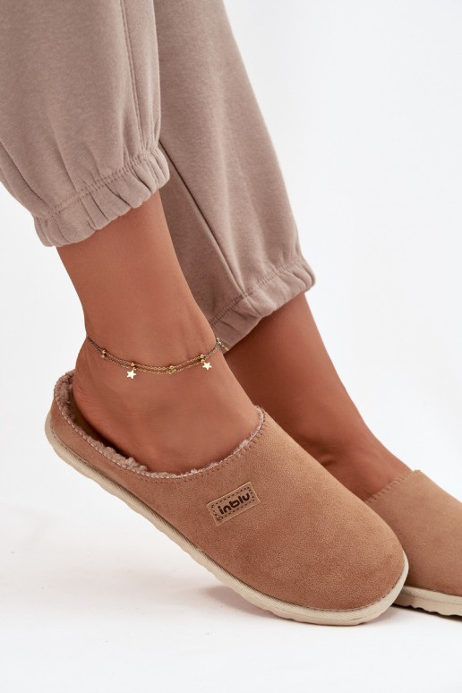 Pantofole Femminile scarpe fatti in casa Inblu CS000045 colore marrone Pantofole Femminile scarpe fatti in casa Inblu CS000045 colore marrone