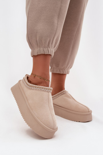 Stivali da neve FemminileHaftem colore avorio Pristina 2