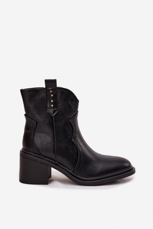 riscaldamento Stivali da donna con i tacchi colore nero Brilynn riscaldamento Stivali da donna con i tacchi colore nero Brilynn