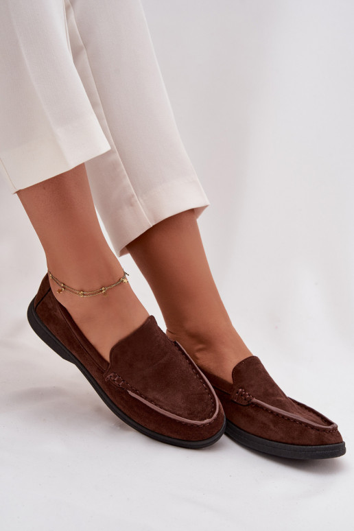 mocassini da donnain ecopelle scamosciatau CzekoladoAe Tynara mocassini da donnain ecopelle scamosciatau CzekoladoAe Tynara