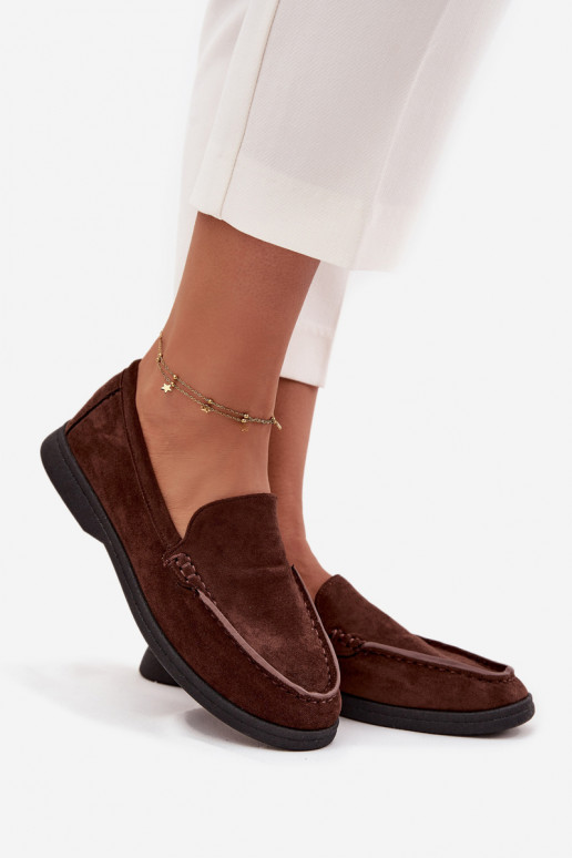 mocassini da donnain ecopelle scamosciatau CzekoladoAe Tynara mocassini da donnain ecopelle scamosciatau CzekoladoAe Tynara