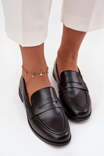 Mocassini Mocassini Femminile in ecopelle colore nero Bessina