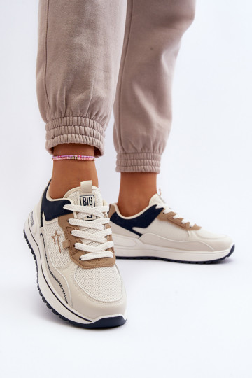 Scarpe sportive femminili Big Star NN274A092 color sabbia