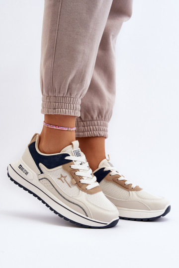 Scarpe sportive femminili Big Star NN274A092 color sabbia 2