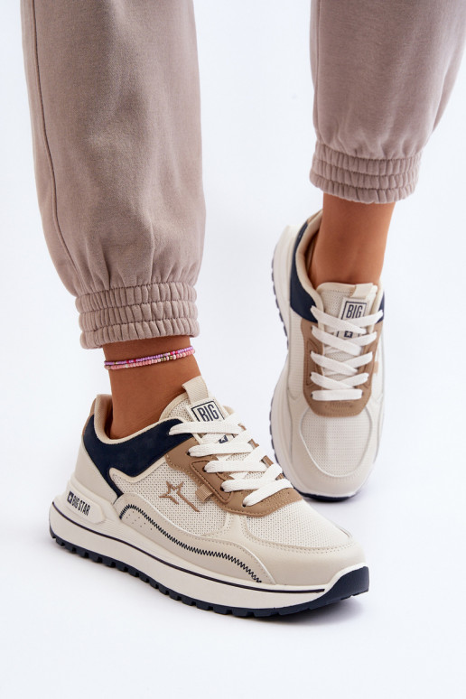 Scarpe modello sneakers Femminile Big Star NN274A092 beige Scarpe modello sneakers Femminile Big Star NN274A092 beige
