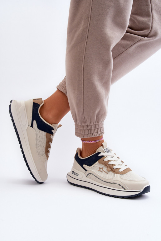 Scarpe modello sneakers Femminile Big Star NN274A092 beige Scarpe modello sneakers Femminile Big Star NN274A092 beige