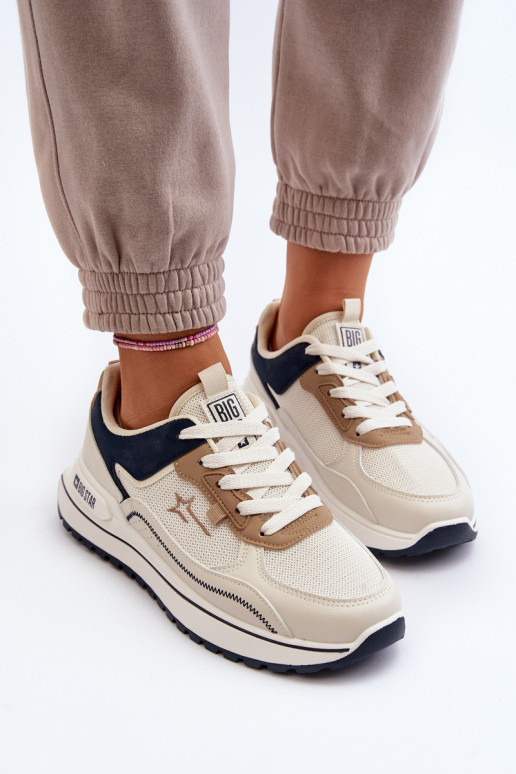 Scarpe modello sneakers Femminile Big Star NN274A092 beige Scarpe modello sneakers Femminile Big Star NN274A092 beige