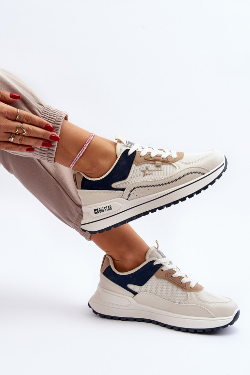 Scarpe modello sneakers Femminile Big Star NN274A092 beige Scarpe modello sneakers Femminile Big Star NN274A092 beige