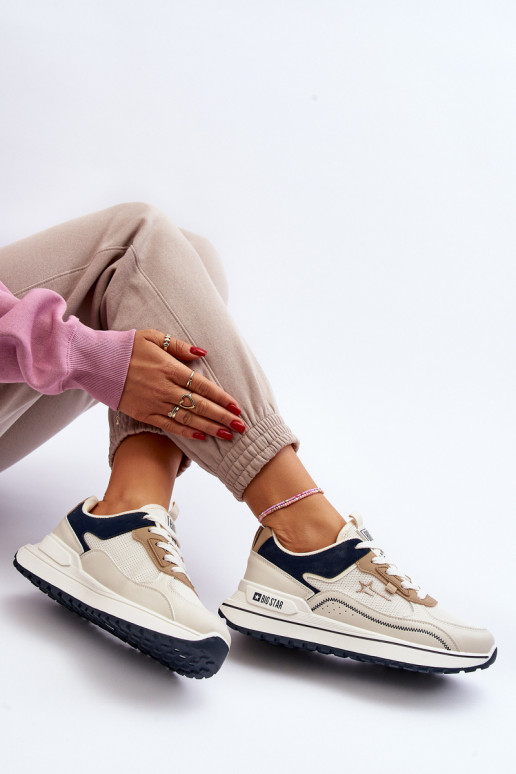 Scarpe modello sneakers Femminile Big Star NN274A092 beige Scarpe modello sneakers Femminile Big Star NN274A092 beige